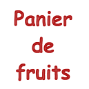 Panier de fruits traditionnel